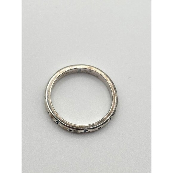 925 James Avery Sterling Silver Anchor Band Ring Size 8.5 - Picture 2 of 7